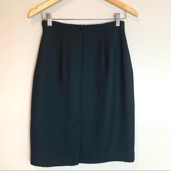 Jones Wear Black Pencil Skirt Size 4 - Picture 3 of 7